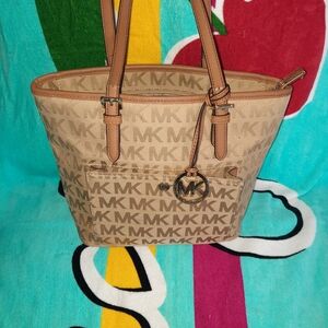 Michael Kors Brown Logo Tote